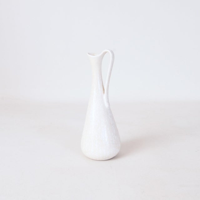 Ceramic White ARL Jug by Gunnar Nylund, 1950s For Sale - Image 7 of 9