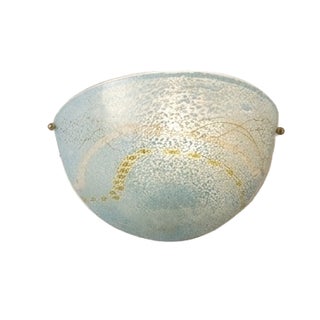 Glass Vesta Wall Lamp by Albano Poli for Poliarte, Italy 1960s For Sale