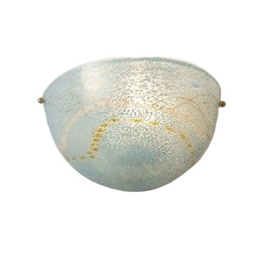 Glass Vesta Wall Lamp by Albano Poli for Poliarte, Italy 1960s For Sale