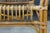 Pair Mid Century Modern Rattan Bamboo Armchairs Boho Sunburst Fan Back Chairs For Sale - Image 6 of 18