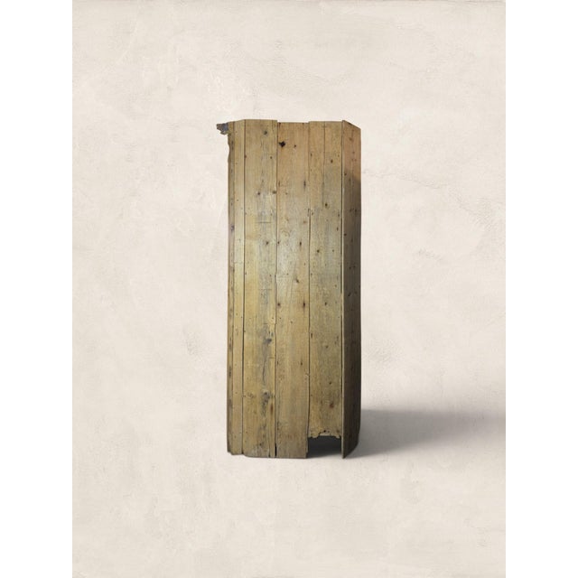 Antique English Pine Corner Cabinet or Armoire, Circa 1880 For Sale - Image 4 of 5