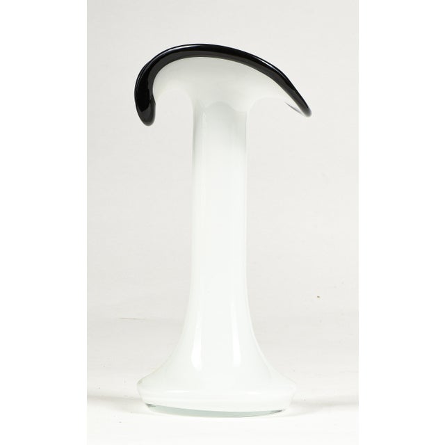 Handmade Ornamental Vase in Glass, 1980s For Sale - Image 3 of 9