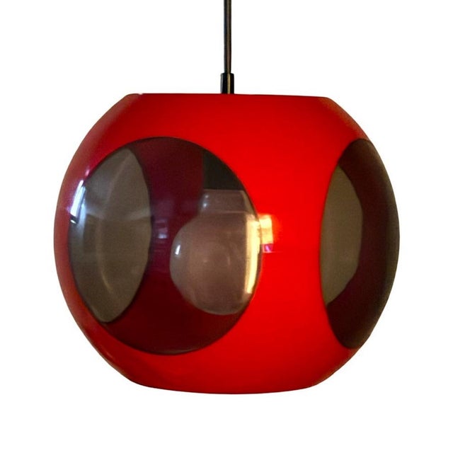 Space Age Bug Eye Pendant Lamp from Massive Lighting, 1970s For Sale - Image 11 of 11