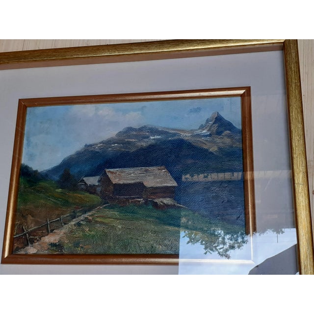 Giovanni Colmo, Landscape, Oil Painting, 1920s, Framed For Sale - Image 4 of 9