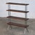 Brown Bauhaus Style Dark Oak Shelving Unit, 1980s For Sale - Image 8 of 11