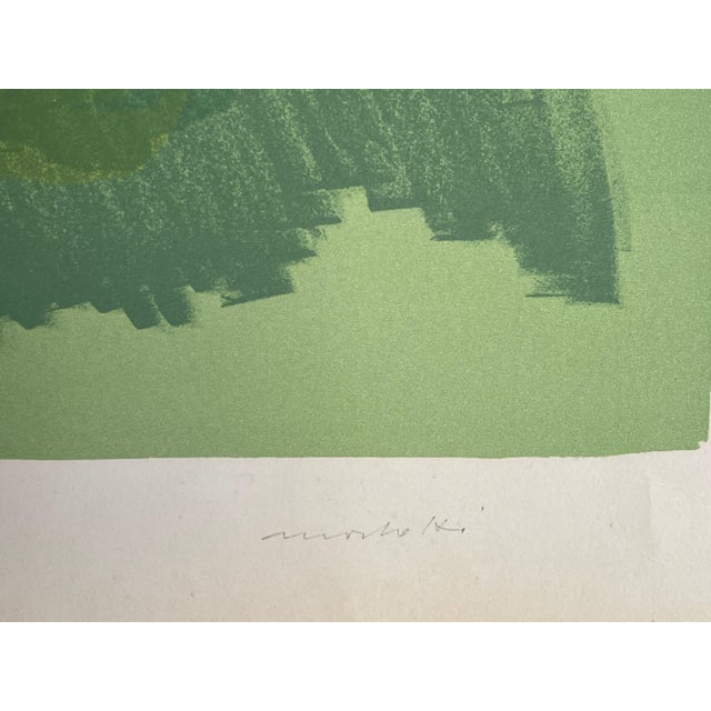 Modern Ennio Morlotti, Sunflowers, 1975, Lithograph For Sale - Image 3 of 7