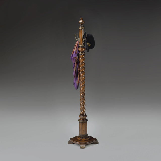 Spritely Home Accent Furniture Joshua Costumer, Dark Brown For Sale - Image 4 of 5