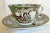1940s Medallion Tea Cup & Saucer Sets Set of 2 - 4 pcs For Sale - Image 11 of 17
