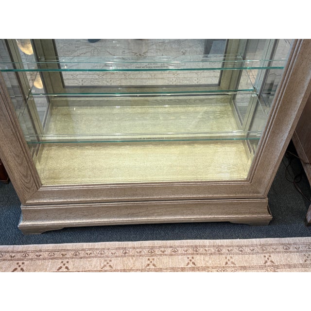 Pulaski Furniture Lyon Sliding Door Curio For Sale - Image 9 of 11