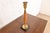 Mid-Century Modern Teak and Brass Desk Lamp or Table Lamp, Circa 1950s For Sale - Image 4 of 12
