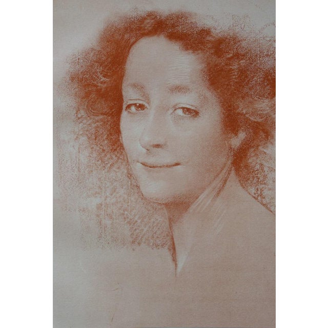 Lucien Levy-Dhurmer, A Beauty from Yesteryear, 1897, Lithograph For Sale - Image 3 of 6