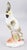 Vintage Italian Majolica White Cockatoos Parrots Birds - A Pair For Sale - Image 4 of 13