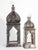Moroccan Square Tole and Clear Glass Candle Lantern For Sale - Image 9 of 18