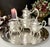 Vintage Silver Plated Tea Service Set Maker Hs - 4 Pieces For Sale - Image 4 of 10