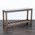 Modern Pottery Barn Bluestone Console Table For Sale - Image 3 of 7