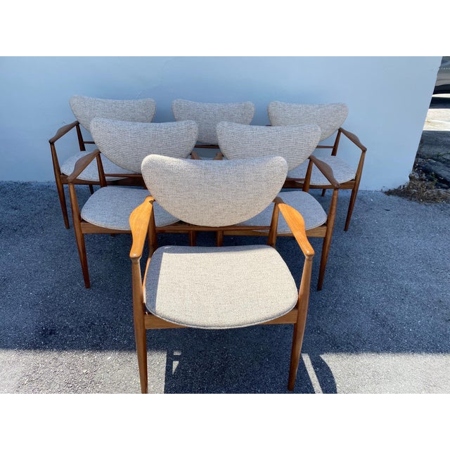 Finn Juhl No. 48 Danish Modern Chairs for Baker, 1950's - A Pair For Sale - Image 16 of 18