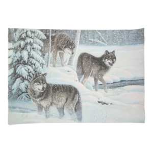 Snow Quest, Pat McManus Screen Print
