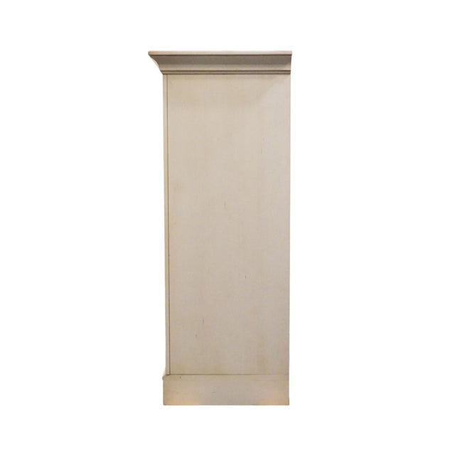 Ethan Allen New Country Collection 46" Media Armoire / Entertainment Cabinet 33-9810 - 610 Cotton Finish For Sale - Image 15 of 18