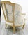 Antique Framed French Louis XV Style Bergère Chair Scalamandre Fabric For Sale In Miami - Image 6 of 15