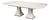 Rectangular White Dining Table For Sale