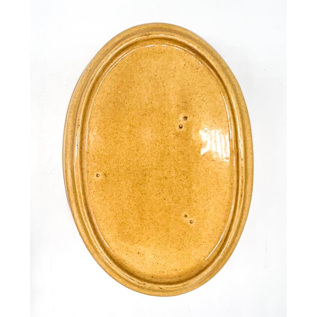 1975 Byron Molds Turkey Hobby Ceramic Covered Casserole Dish – Traditional / Thanksgiving Décor For Sale - Image 9 of 13