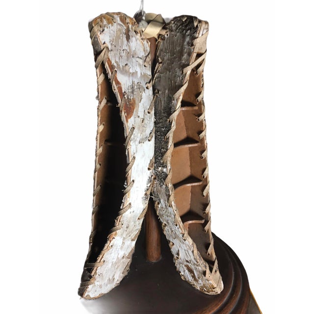 Arts and Crafts/Rustic Cabin Inspired Table Lamp For Sale In San Francisco - Image 6 of 12