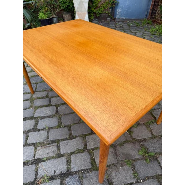 Extendable Oak Dining Table by AR Denmark, 1960s For Sale - Image 9 of 11