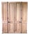 Antique Double Doors in Wood, 1890s, Set of 2 For Sale