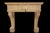 20th Century Provincial Limestone Fireplace Mantle with Arched Legs For Sale - Image 4 of 4