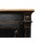 Wood Long Directoire Style Antiqued Black Buffet For Sale - Image 7 of 9