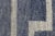 10x14 Modern Maze Blue & Cream Moroccan Geometric Handmade Wool Rug For Sale - Image 4 of 11