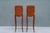 Brown 1930s Very Elegant Set of Two Narrow Rosewood French Louis XV Style Side Tables Nightstands. For Sale - Image 8 of 18
