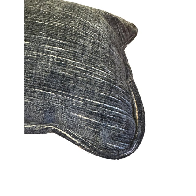 Pair of Luxurious Patterned Lumbar Pillows For Sale - Image 9 of 10