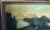 Cabin Antique Landscape Painting - Atmospheric Mountains Around a Camp For Sale - Image 3 of 13