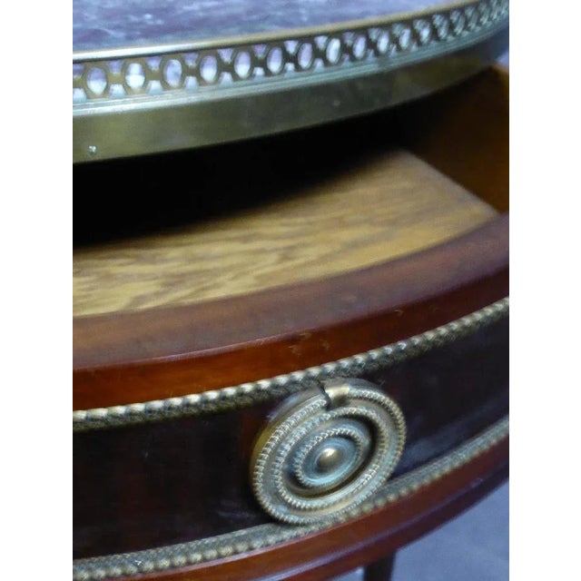 Louis XVI Mahogany Table Lamp For Sale - Image 4 of 8