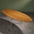 Mid-Century Modern Oval Coffee Table in White Lacquered Forged Steel and Ash Top, Germany For Sale - Image 3 of 10