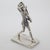 Metal Vintage Italian Handmade Genuine Silver Harlequin Carnival Character Commedia Dell'Arte Figurine For Sale - Image 7 of 10