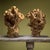 A striking silhouette elevates this gnarled rootwood object into an incredible natural sculpture. The organic root form...