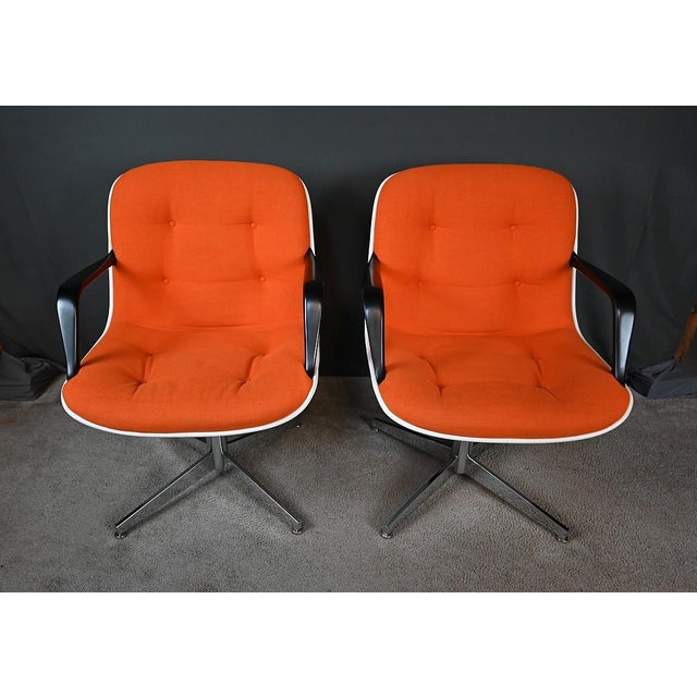 Late 20th Century Vintage Chairs by Randall Buck for Steelcase Strafor, 1970, Set of 4 For Sale - Image 5 of 18