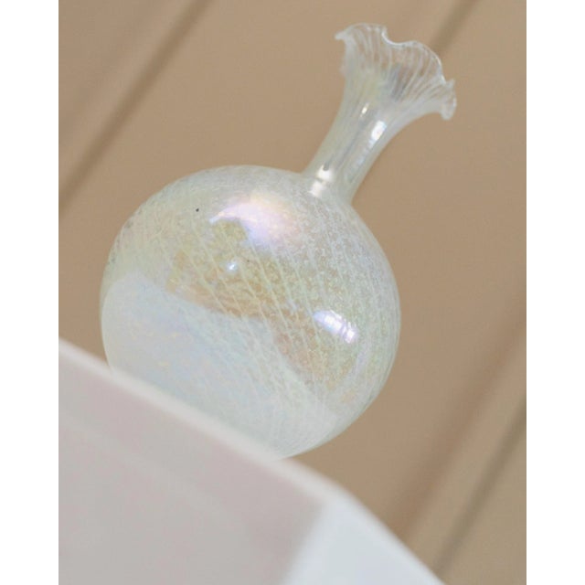 Vintage Murano Glass Vase, 1940s For Sale - Image 9 of 11