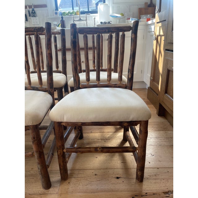 1960s Old Hickory Dining Chairs Set of 6 Chairish