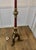 Carved Gilt and Painted Baroque Floor Lamp This is a very decorative piece, set with a very attractive scalloped and...