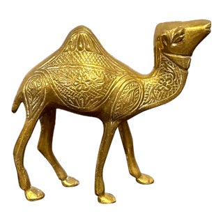 Vintage Brass Camel For Sale