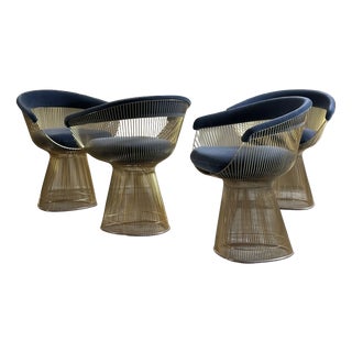Chairs by Warren Platner for Knoll Studio, Italy, 1960s, Set of 4 For Sale