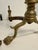 Pair Federal Beehive Ball Claw Brass Andirons For Sale In New York - Image 6 of 10