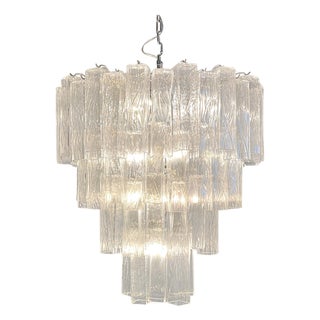Italian Chandelier in Murano Glass, 1990 For Sale
