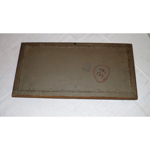 Antique Original 1700's Italian Design for Frieze Figural Wash Drawing For Sale - Image 10 of 12