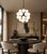 Glass 21st Century Ventiquattro Black Powder Coat Glossy White Murano Sputnik Chandelier by Fabio LTD For Sale - Image 7 of 7