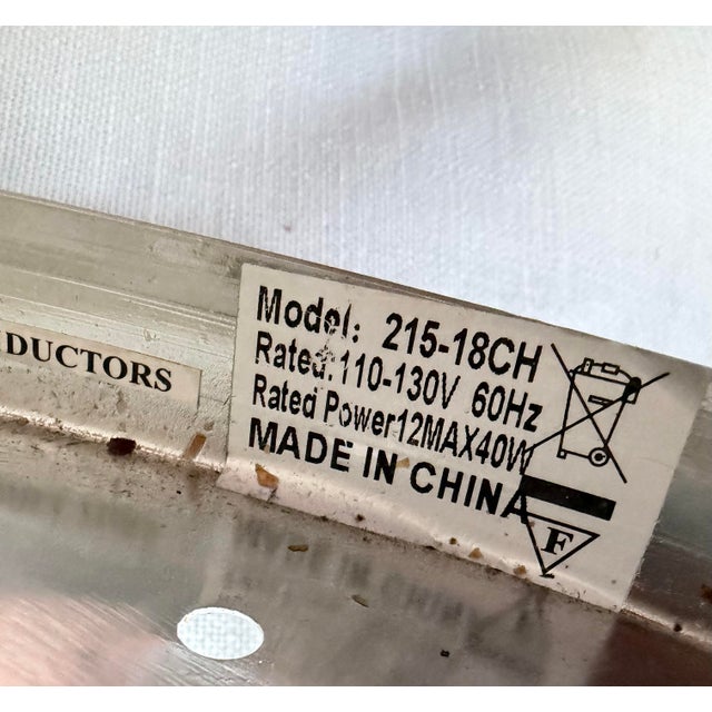 French Empire Style Faceted Crystal Flush Mount Ceiling Light Fixture For Sale In Philadelphia - Image 6 of 7