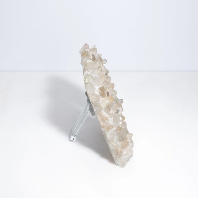 Kathryn McCoy Frame Large Horizontal White Quartz For Sale - Image 4 of 6